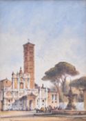 GABRIEL CARELLI (ITALIAN 1821-1900) - WATERCOLOUR PAINTING