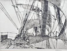 ARTHUR BRISCOE (BRITISH, B. 1873-1943) - ETCHING TEN KNOT 2, 1926