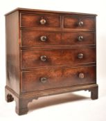 19TH CENTURY GEORGE III NORTH COUNTRY CHEST OF DRAWERS