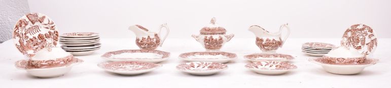 VICTORIAN EDGE MALKIN & CO WILLOW DOLL'S HOUSE DINNER SET