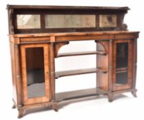 19TH CENTURY ROSEWOOD SIDEBOARD CREDENZA