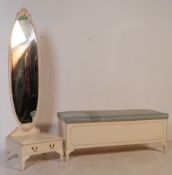 20TH CENTURY FRENCH LOUIS REVIVAL CHEVAL MIRROR