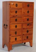 20TH CENTURY CHINESE YELLOW PINE CHEST OF DRAWERS