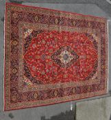 20TH CENTURY CENTRAL PERSIAN KASHAN CARPET