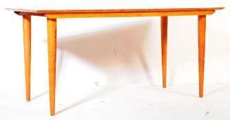 MID 20TH CENTURY MEREDEW TEAK DINING TABLE
