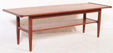 MID CENTURY RICHARD HORNBY TEAK COFFEE TABLE