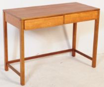 MID CENTURY TEAK WRITING DESK / SIDE TABLE