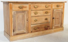 VICTORIAN 19TH CENTURY PINE DRESSER SIDEBOARD