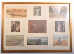 CHARLES WEST COPE (1811-1890) WATERCOLOUR & PASTEL PICTURES