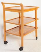 BRITISH MODERN DESIGN - MID CENTURY BUTLERS HOSTESS TROLLEY