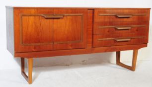 MID CENTURY RETRO TEAK SIDEBOARD CREDENZA