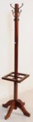 BRITISH MODERN DESIGN - MID CENTURY TEAK HALL STAND