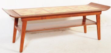 TWO RETRO MID 20TH CENTURY COFFEE / OCCASIONAL TABLES