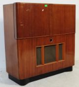 MID CENTURY RETRO TEAK HIFI STEREOGRAM