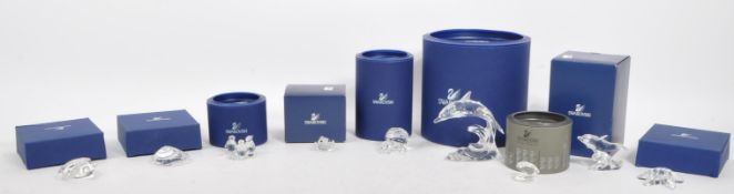 COLLECTION BOXED SWAROVSKI CRUSTAL ORNAMENTS