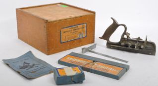 RECORD IMPROVED COMBINATION PLANE 050 ORIGINAL BOX