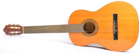 20TH CENTURY SPANISH ACOUSTIC GUITAR IN CASE