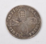 17TH CENTURY WILLIAM III SIXPENCE UNITED KINGDOM COIN