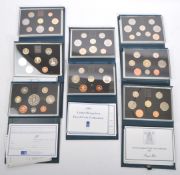 THE ROYAL MINT UNITED KINGDOM PROOF COIN COLLECTION PACKS