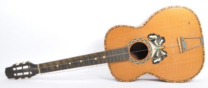 1910 ACOUSTIC CATANIA GUITAR IN THE STYLE OF ERMELINDA SILVESTRI