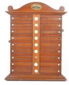 ANTIQUE LIFE POOL SCORE BOARD & ACCESSORIES BY STEVENS & SONS