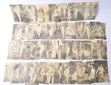 COLLECTION OF FRENCH EROTIC OUTDOOR NUDE POSTCARDS