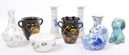 VINTAGE COLLECTION OF CERAMIC PORCELAIN ITEMS