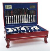 VINERS SILVER PLATE FIFTY EIGHT PIECE CANTEEN OF CUTLERY