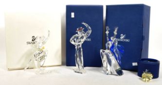 FOUR PEICES OF SWAROVSKI CRYSTAL - MAGIC OF CRYSTAL