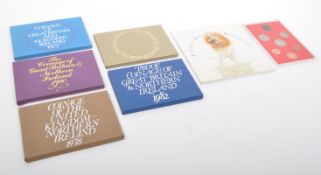 COLLECTION OF VINTAGE MID 20TH CENTURY UK COIN PACKS