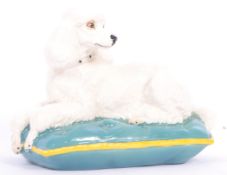 VINTAGE 20TH CENTURY BESWICK PORCELAIN POODLE FIGURE