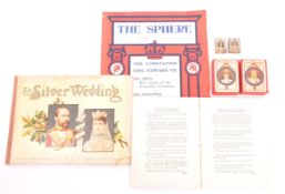 COLLECTION EDWARDIAN & LATER ROYALTY RELATED EPHEMERA
