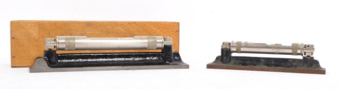 PAIR OF J RABONE & SONS ENGINEERS SPIRIT LEVELS