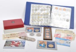 COLLECTION OF OF BRITISH COINS - VICTORIAN & PROOF