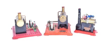 LIVE STEAM - X3 VINTAGE MAMOD LIVE STEAM MODELS