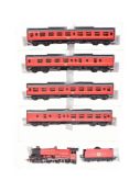 MODEL RAILWAY - BACHMANN OO GAUGE HOGWARTS EXPRESS TRAINSET
