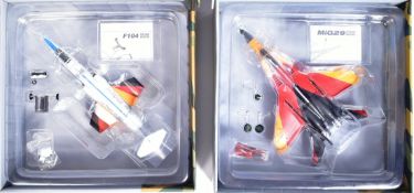 DIECAST - X2 HERPA 1/72 SCALE MILITARY MODEL AIRCRAFTS