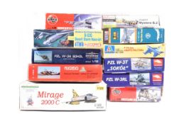 MODEL KITS - COLLECTION OF X11 AIRCRAFT MODEL KITS