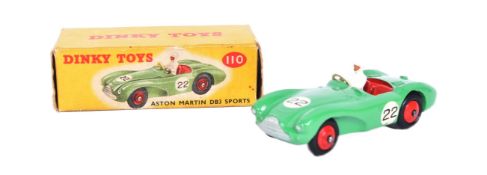 DINKY TOYS - NO. 110 ASTON MARTIN DB3 SPORTS DIECAST MODEL