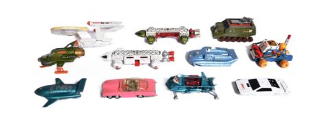 DIECAST - COLLECTION OF VINTAGE TV & FILM INTEREST DIECAST MODELS