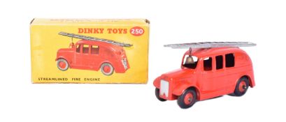 DINKY TOYS - VINTAGE 250 STREAMLINED FIRE ENGINE DIECAST MODEL