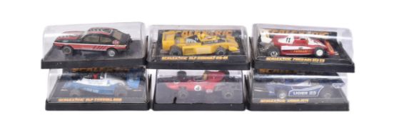 SCALEXTRIC - X6 VINTAGE SCALEXTRIC SLOT CARS