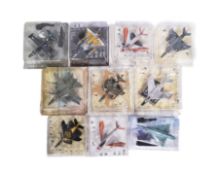 DIECAST - COLLECTION OF X10 AEROPLANE DIECAST 1/72 SCALE