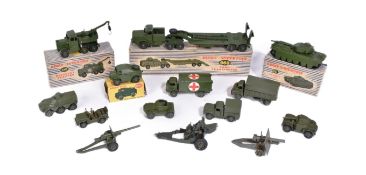 DIECAST - VINTAGE DINKY TOYS DIECAST MILITARY MODELS