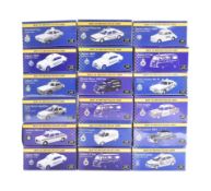 DIECAST - COLLECTION OF ATLAS EDITIONS DIECAST MODEL POLICE CARS