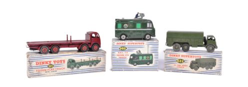 DIECAST - X3 VINTAGE DINKY SUPERTOYS DIECAST MODELS