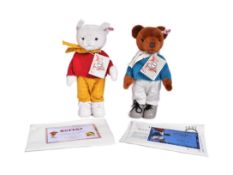 TEDDY BEARS - STEIFF RUPERT & MARY TOURTELS