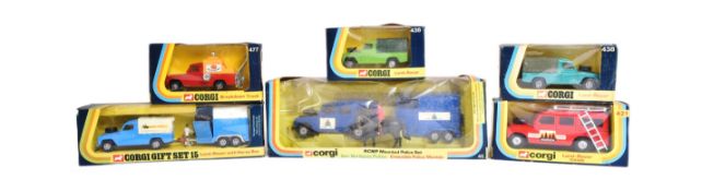 DIECAST - COLLECTION OF VINTAGE CORGI DIECAST MODELS