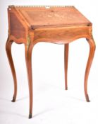 FRENCH EMPIRE MAHOGANY AND MARQUETRY BONHEUR DE JOUR
