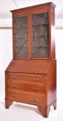EARLY 20TH CENTURY EDWARDIAN BUREAU BOOKCASE